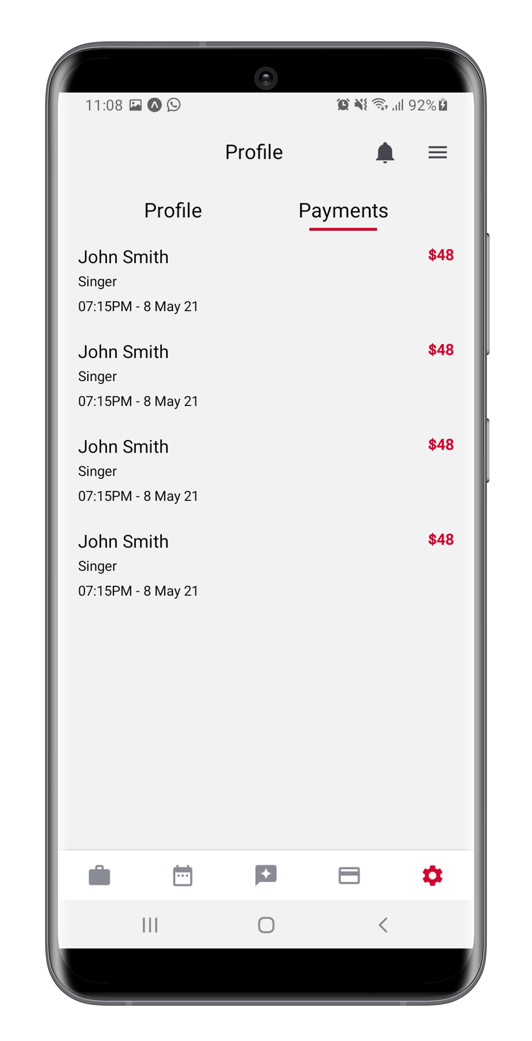 Payments