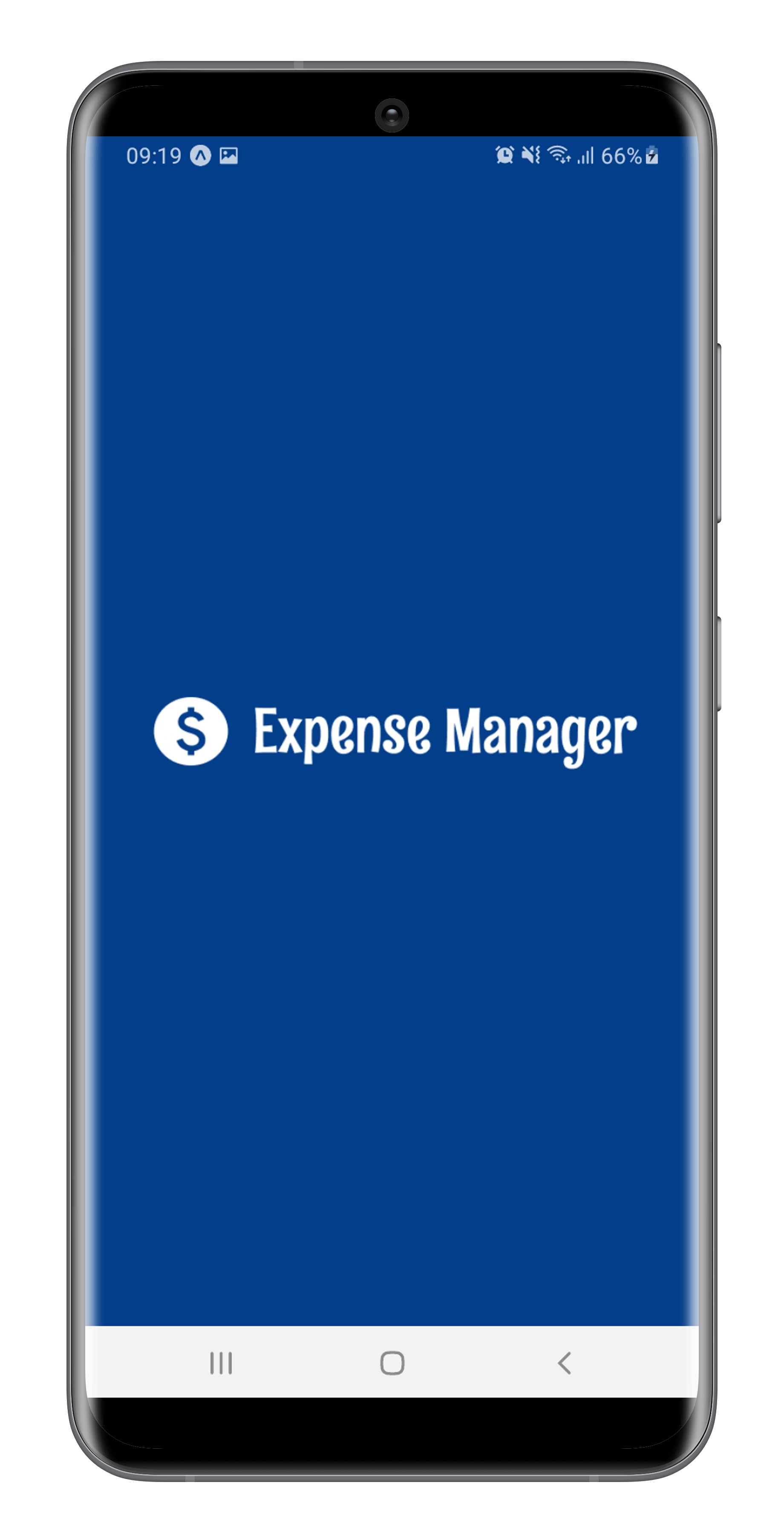 Expense Manager splash screen